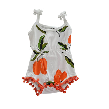 Orange fruit romper boche firstkiss