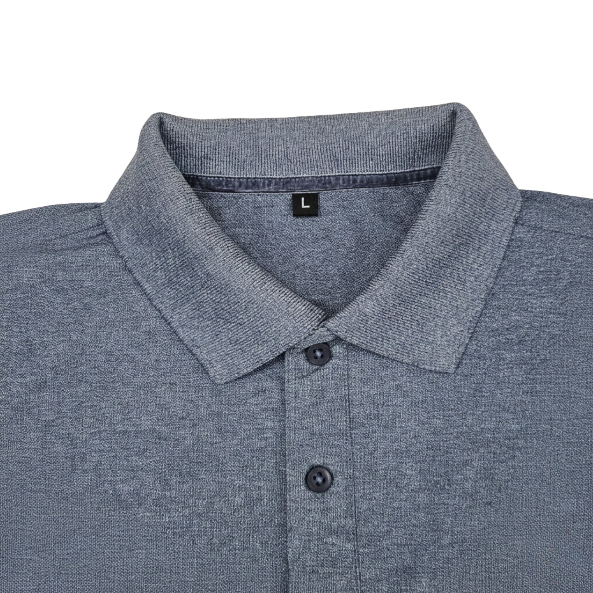 Light Blue polo shirt boche garments