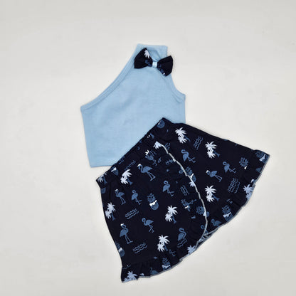 Navy blue dress boche firstkiss