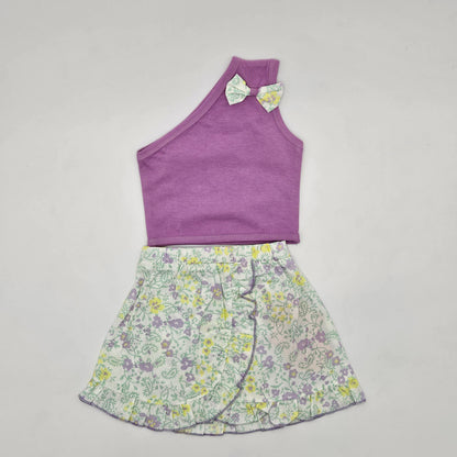 Purple dress boche firstkiss