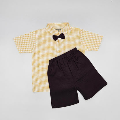 Yellow kids wear boche firstkiss