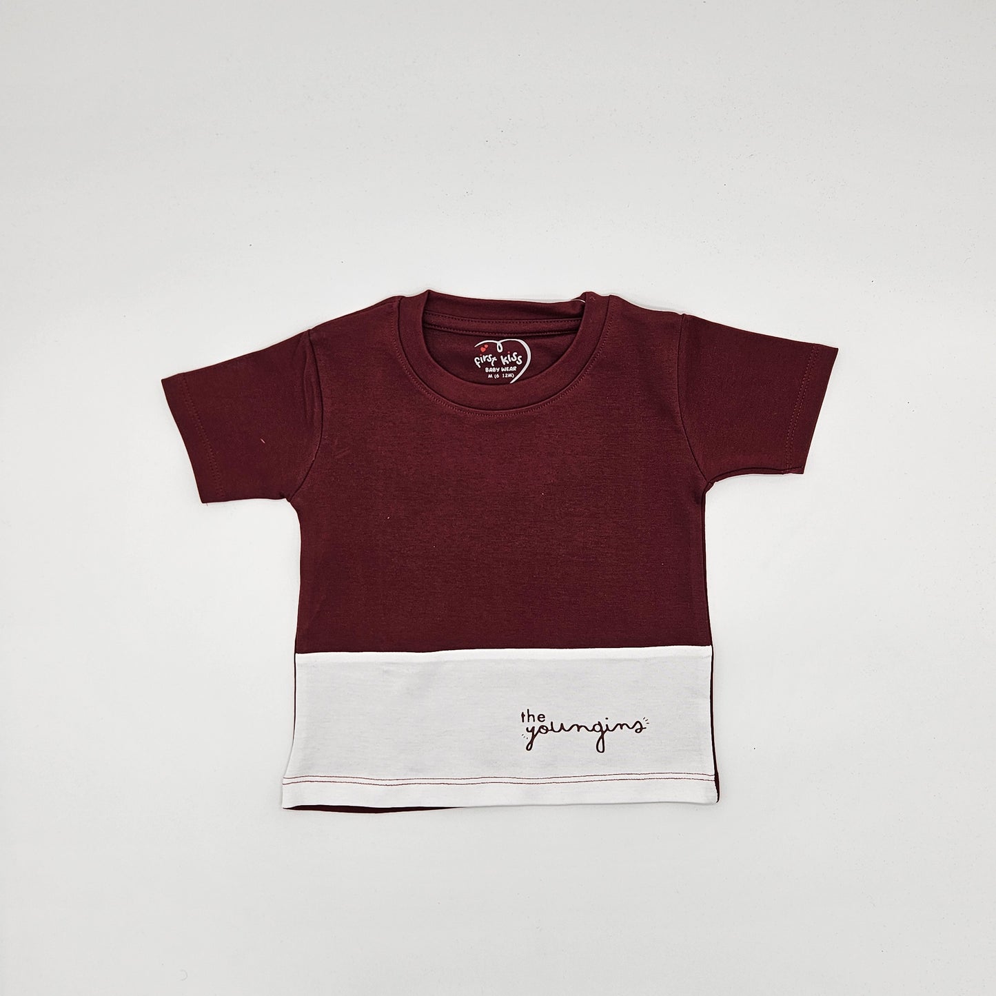 Maroon kids wear boche firstkiss