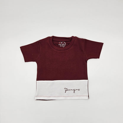 Maroon kids wear boche firstkiss