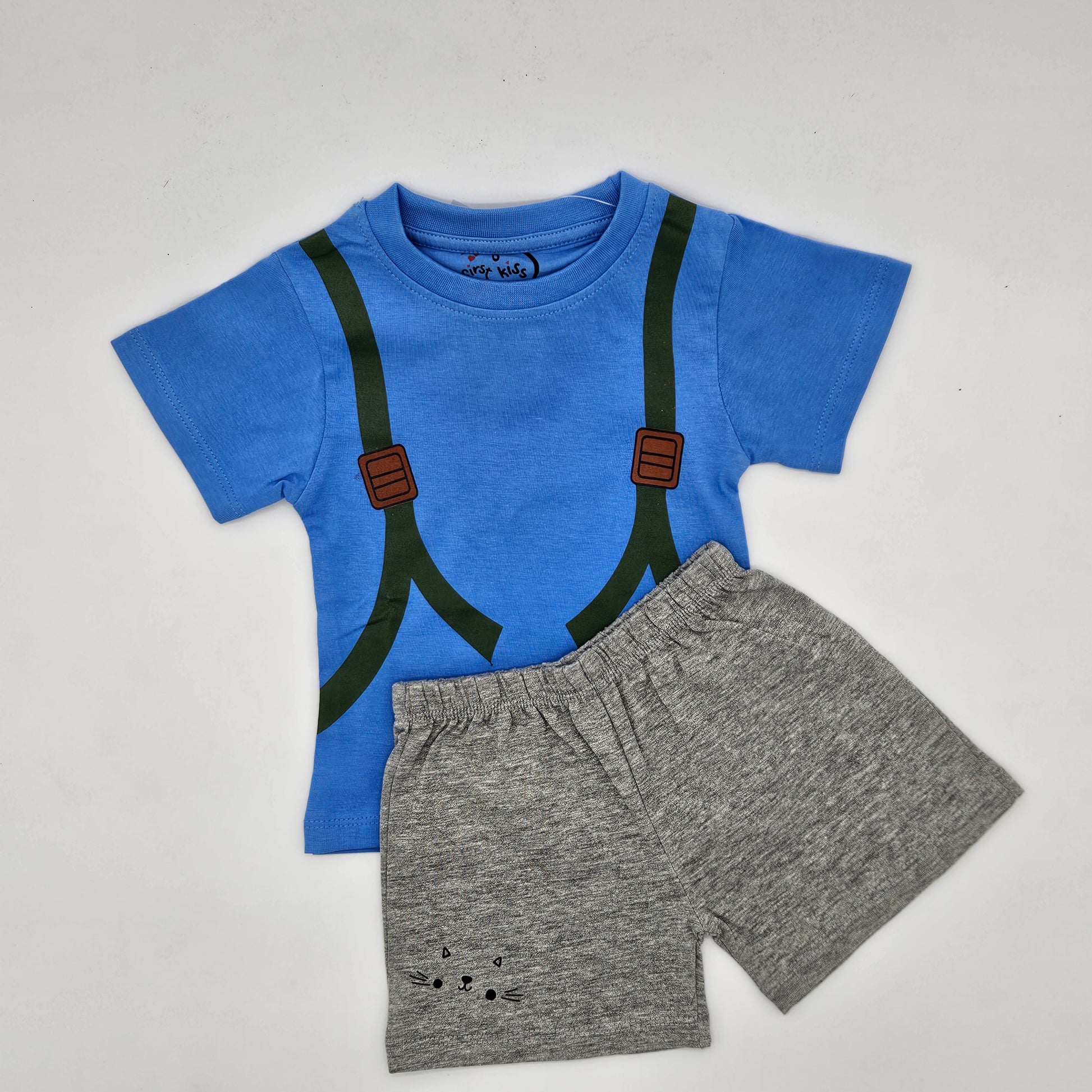 Blue kids wear boche firstkiss