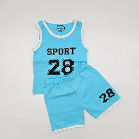 Sky Blue kids wear boche firstkiss