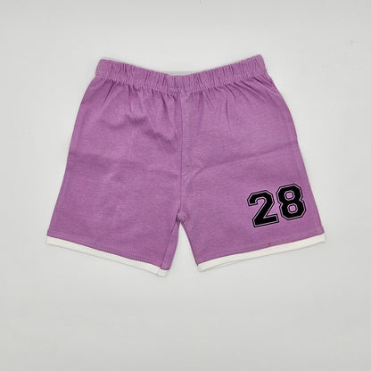 Purple Blue kids wear boche firstkiss