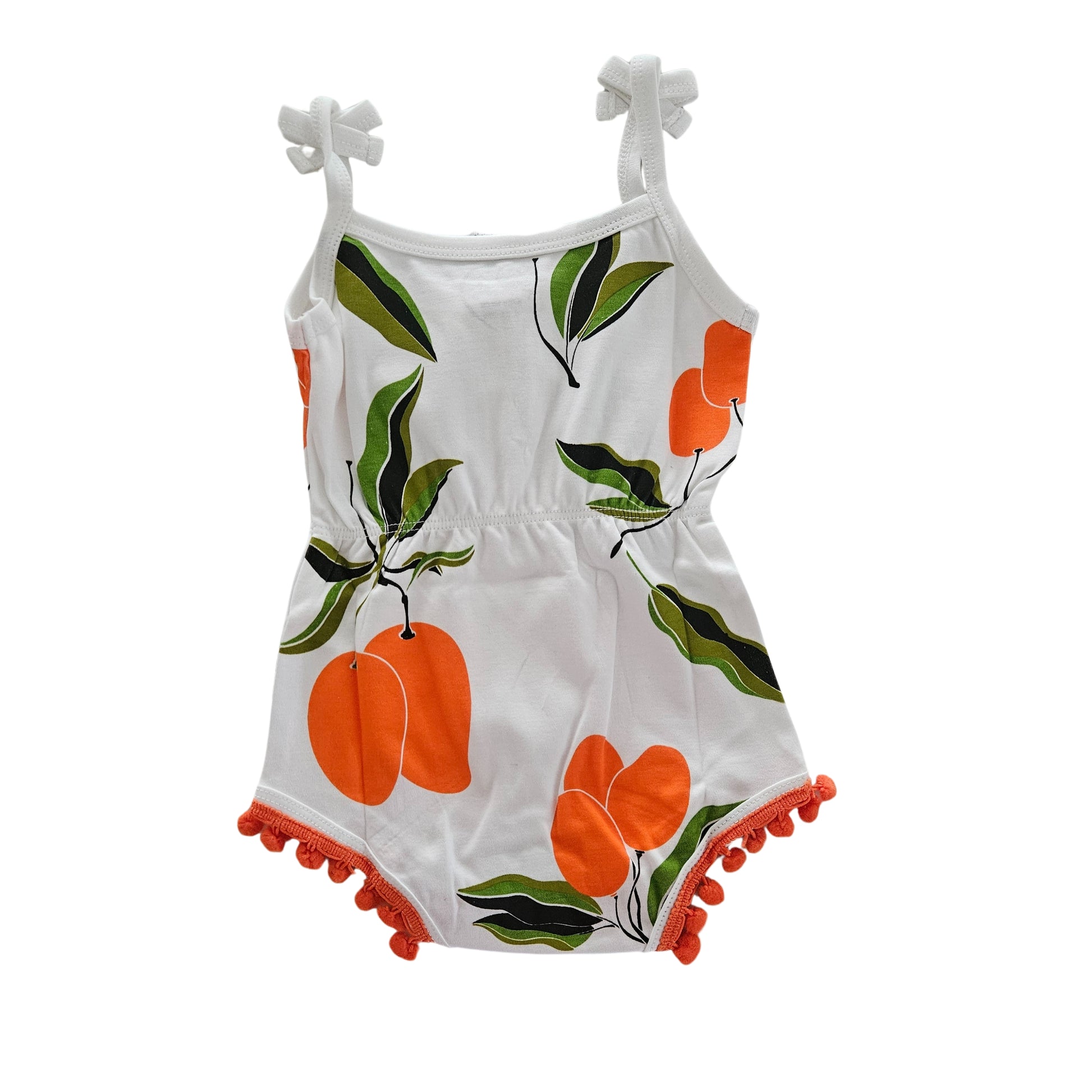Orange fruit romper boche firstkiss