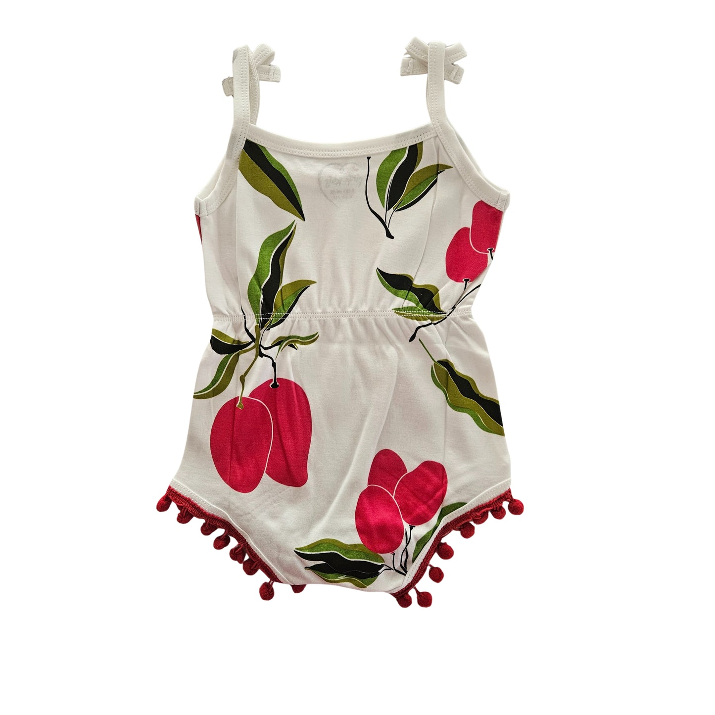 Red  fruit romper boche firstkiss