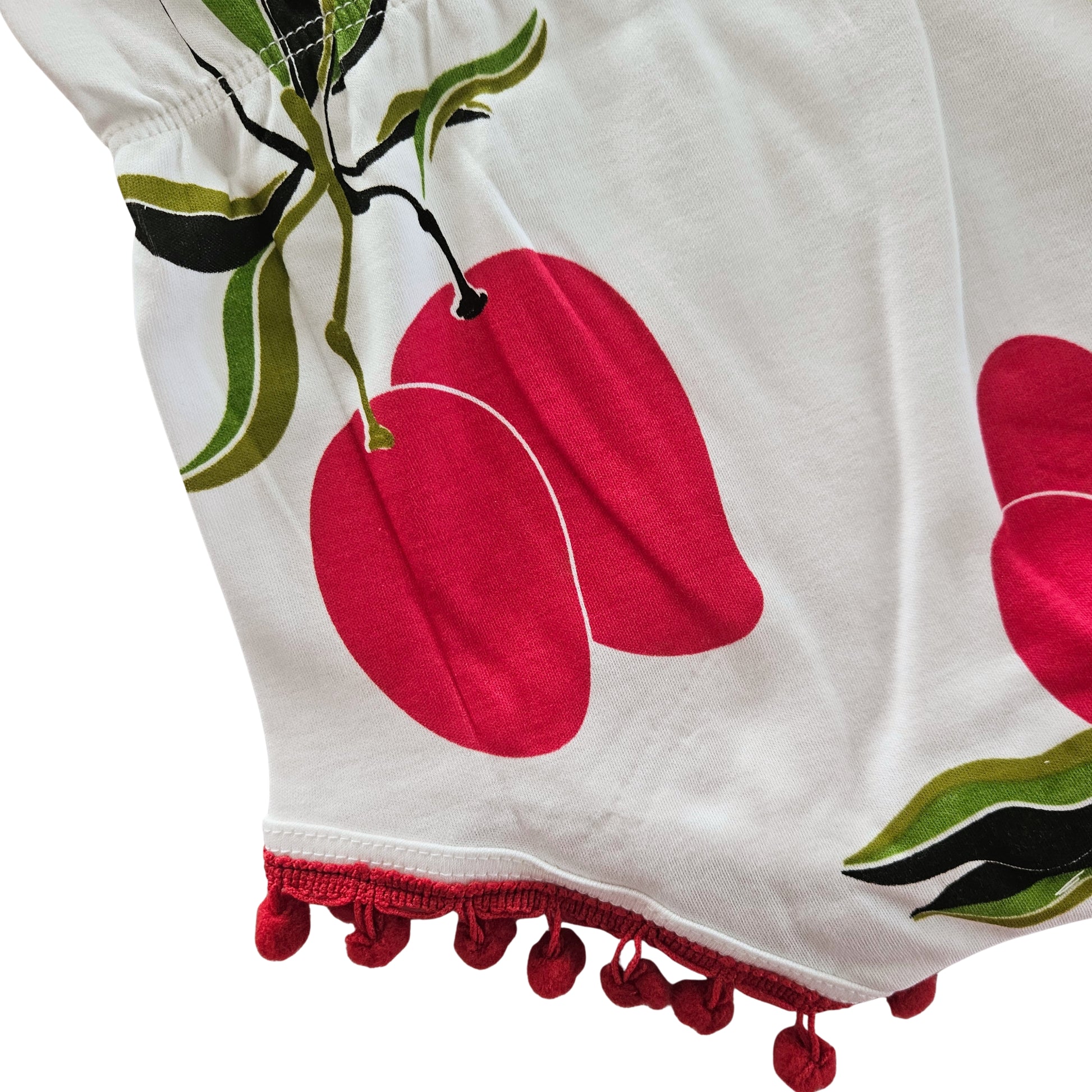 Red  fruit romper boche firstkiss