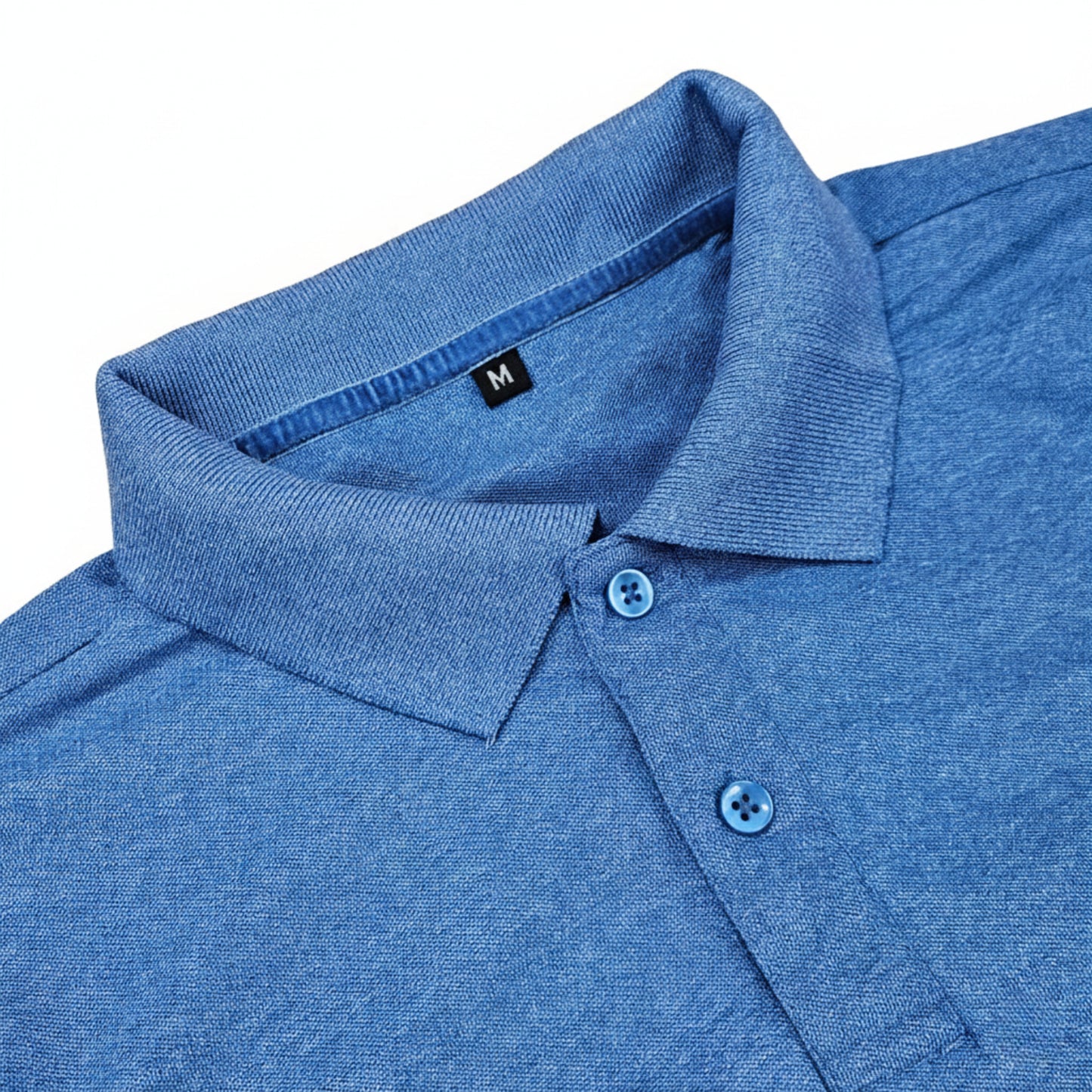 Blue polo shirt boche garments