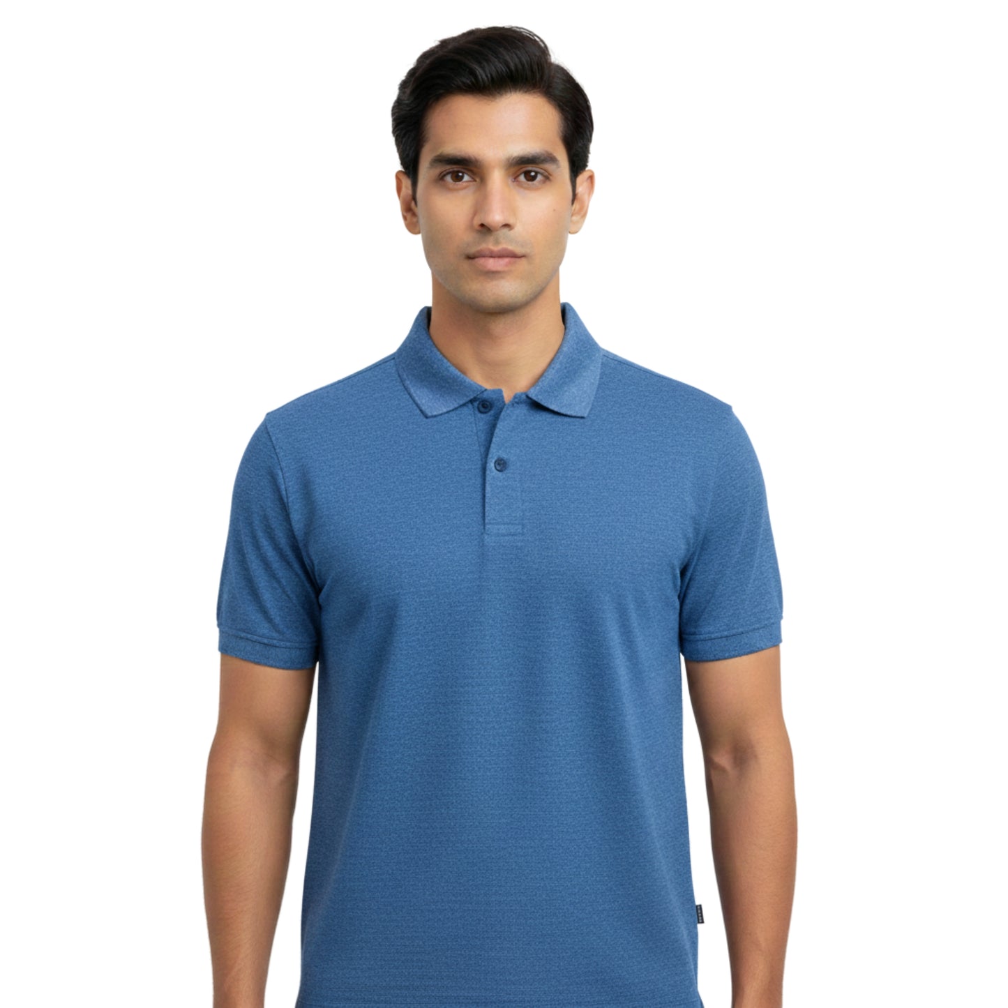 Blue polo shirt boche garments