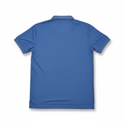 Blue polo shirt boche garments