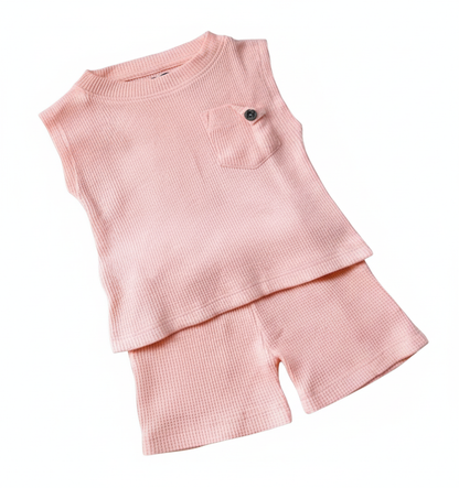 Pink Kids Dress Set