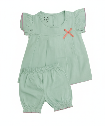 Mint Green girls dress