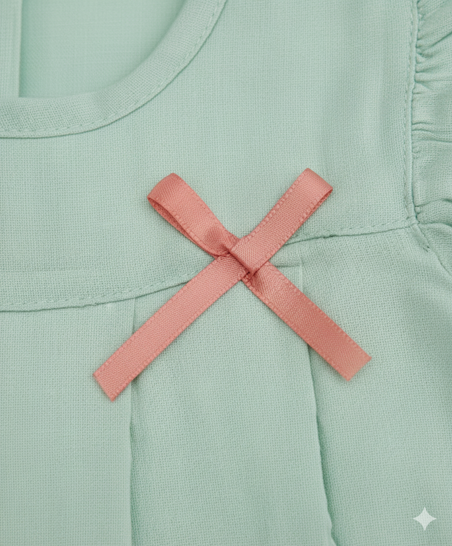 Mint Green girls dress
