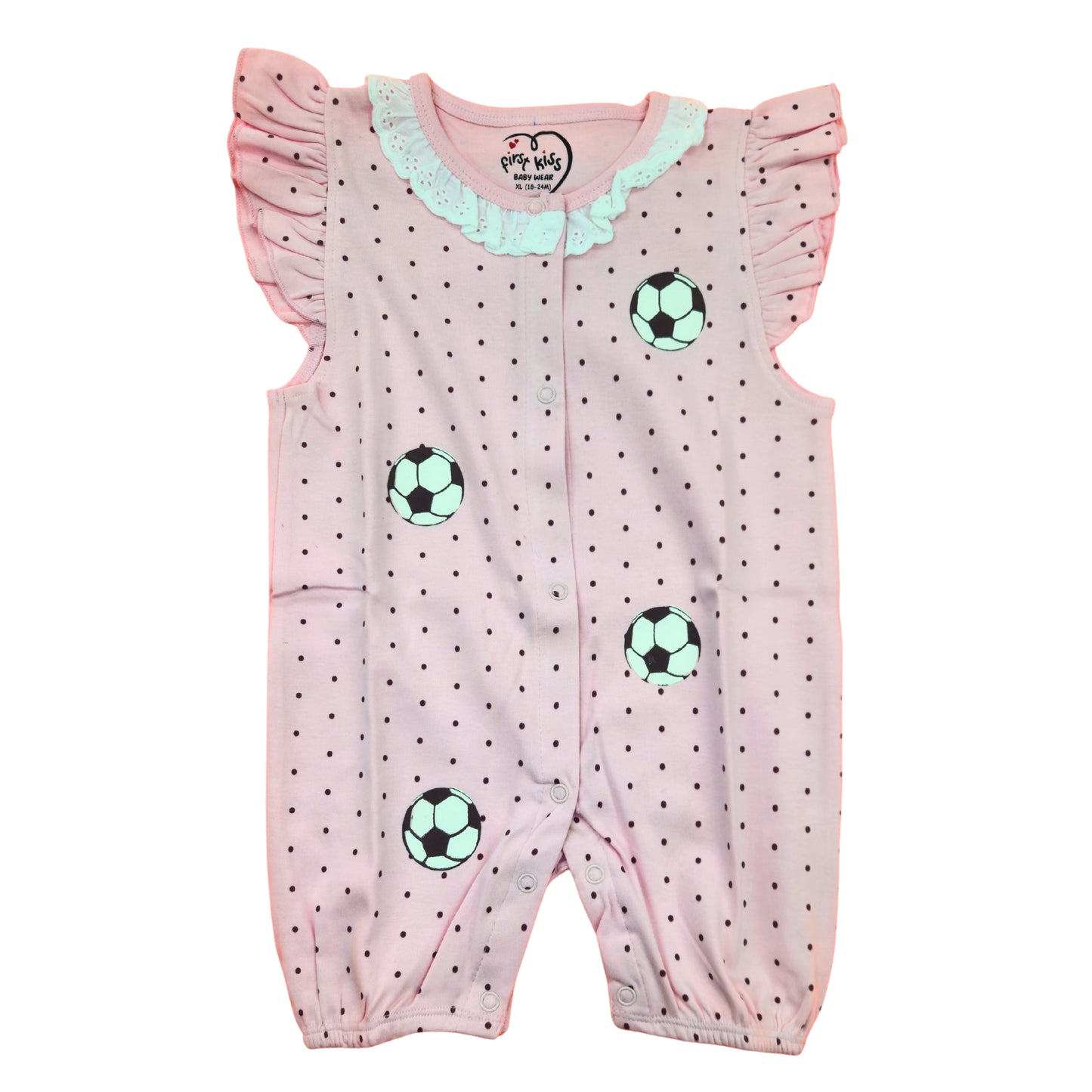 Pink romper boche firstkiss