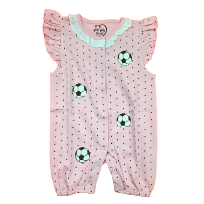 Pink romper boche firstkiss