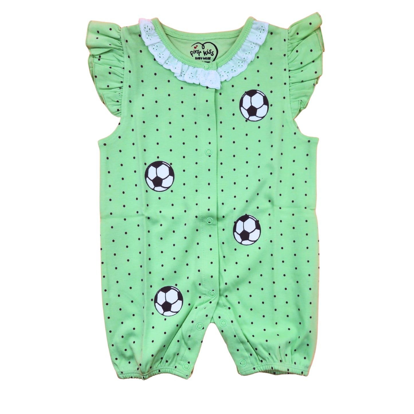 Green romper boche firstkiss