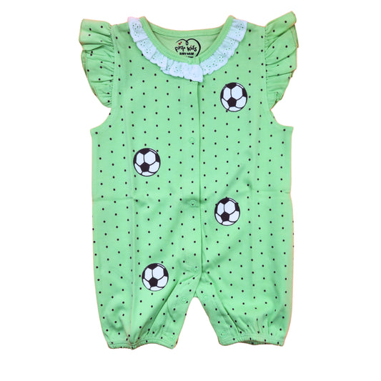 Green romper boche firstkiss