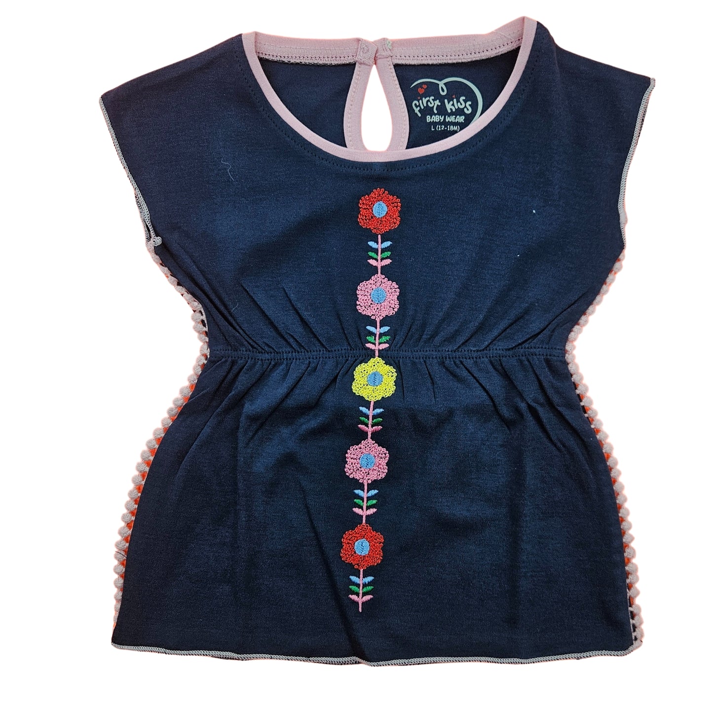 Navy Blue dress boche firstkiss