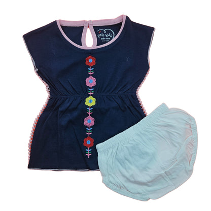 Navy Blue dress boche firstkiss