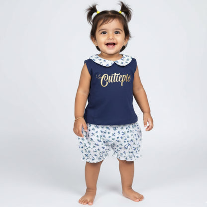 Navy Blue Co-ords Boche Firstkiss