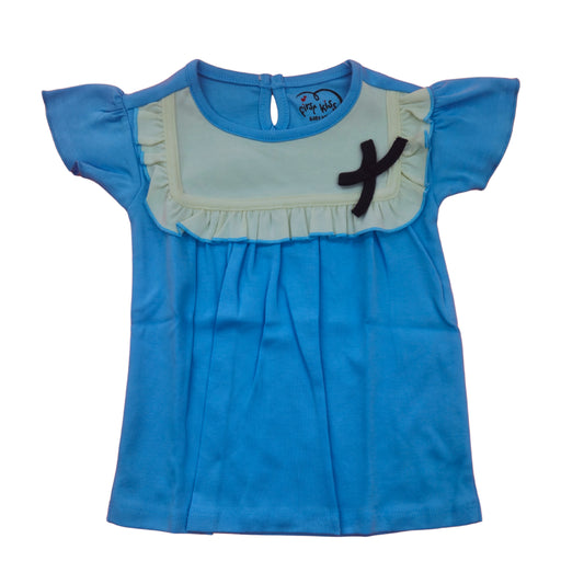 Blue Girls Dress Boche Firstkiss