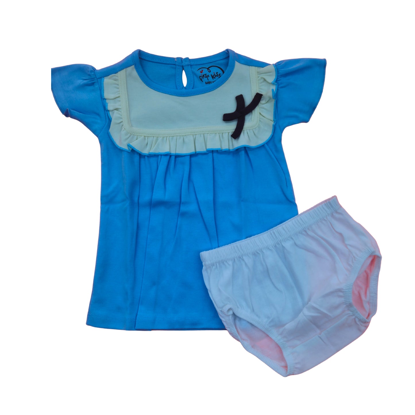 Blue Girls Dress Boche Firstkiss