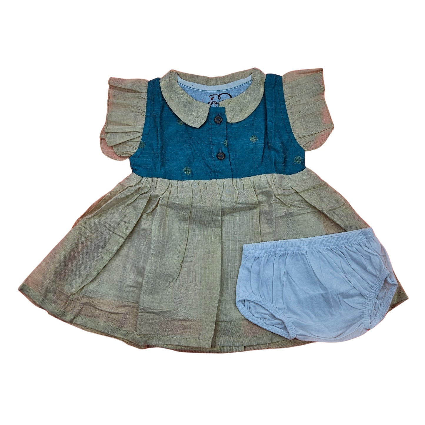 Pecock Green Dress Boche Firstkiss