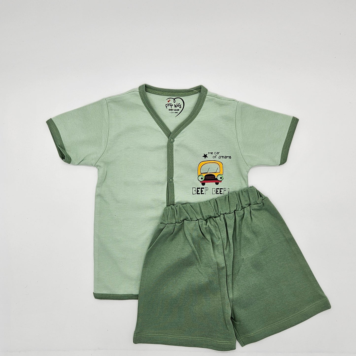 Green dress set boche firstkiss