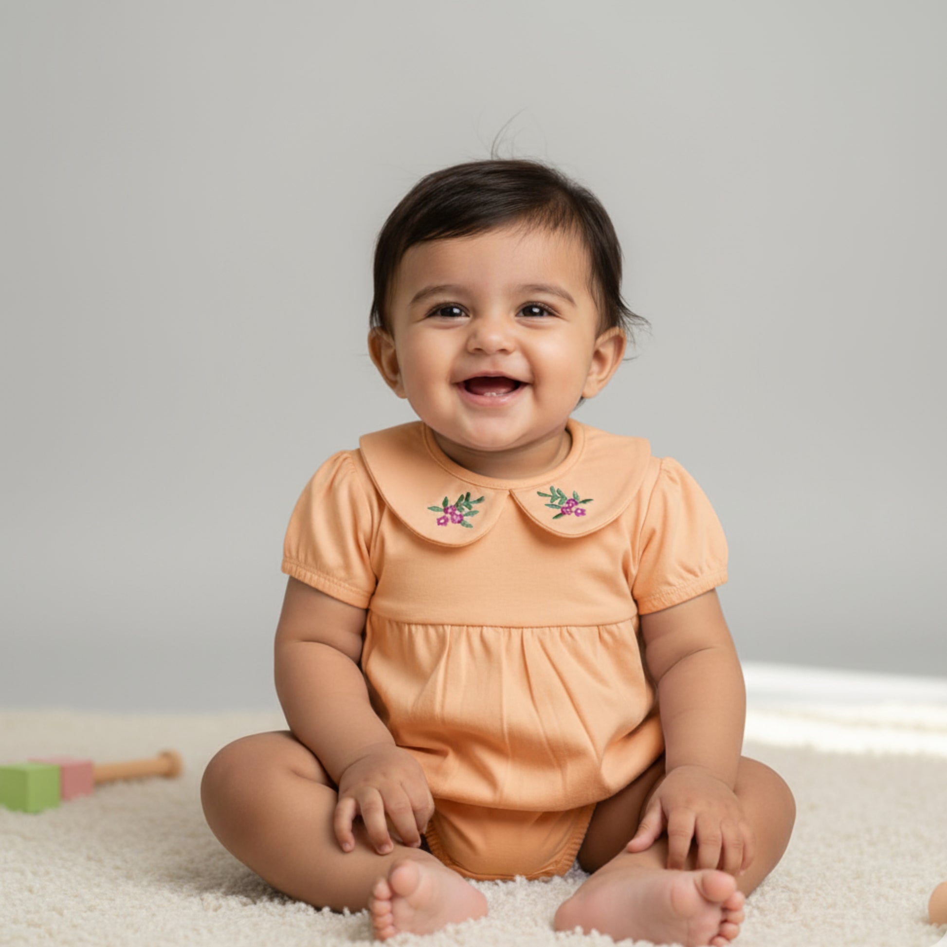 Orange Rompers Boche Firstkiss