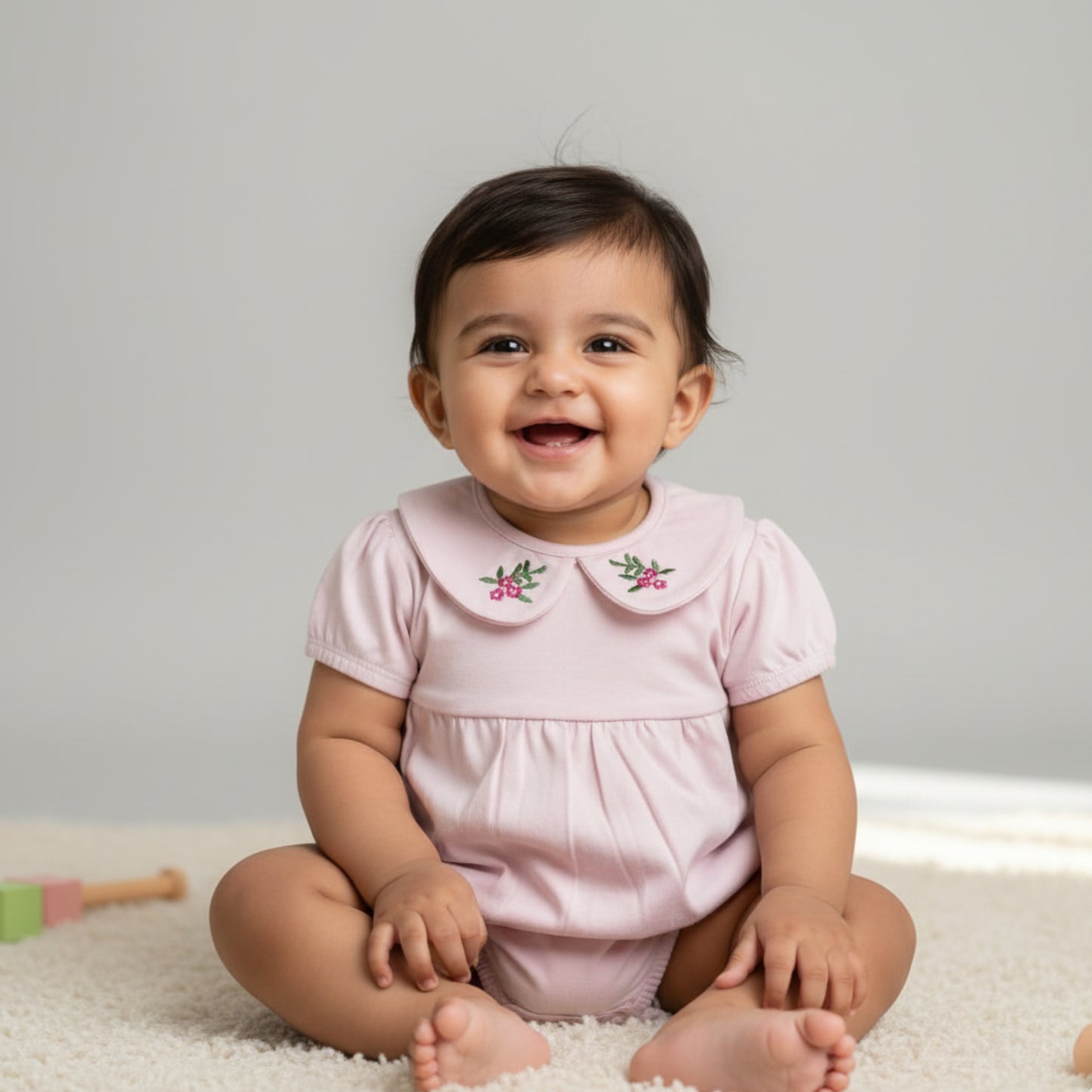 Pink Rompers Boche Firstkiss