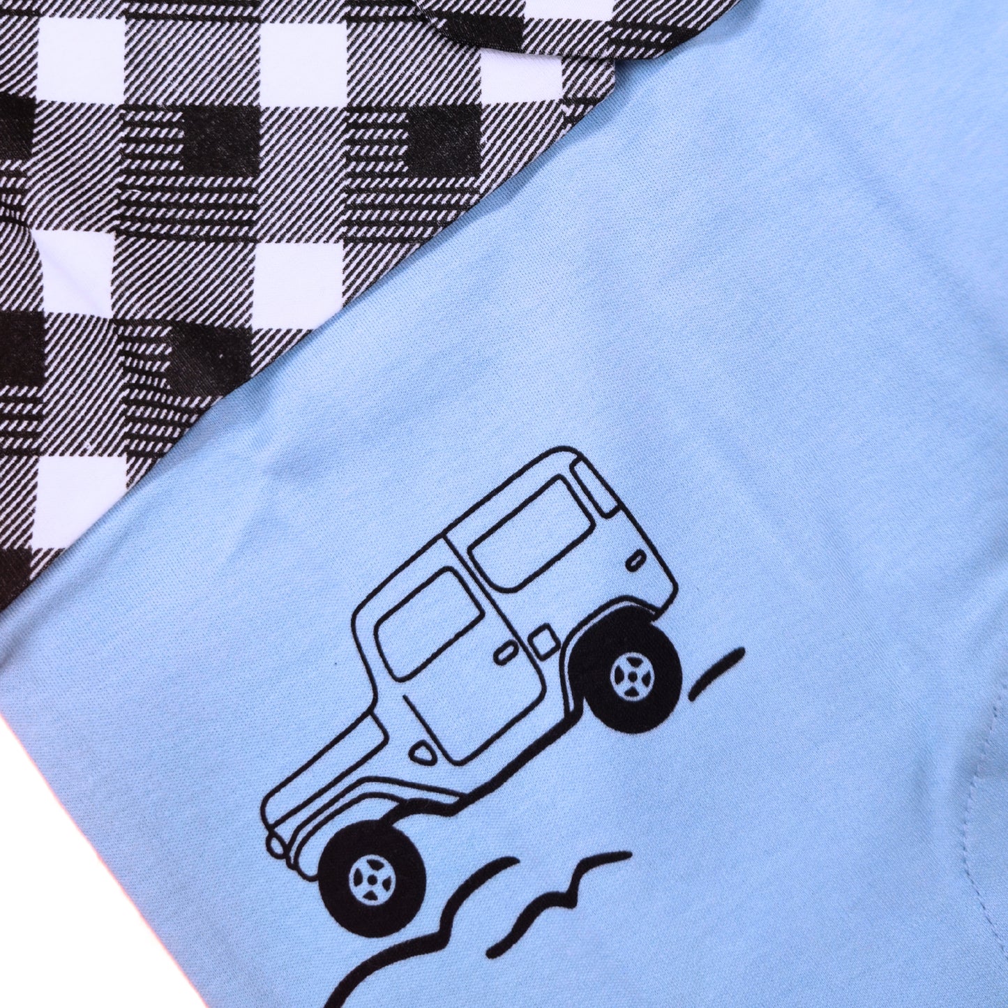 Blue dress boche firstkiss